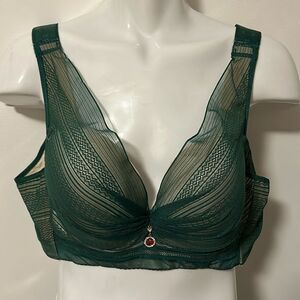Beautiful green bra with support